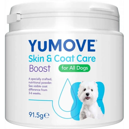 YuMOVE Skin&Coat Haargroeistimulator en conditioner voor honden 91.5gr