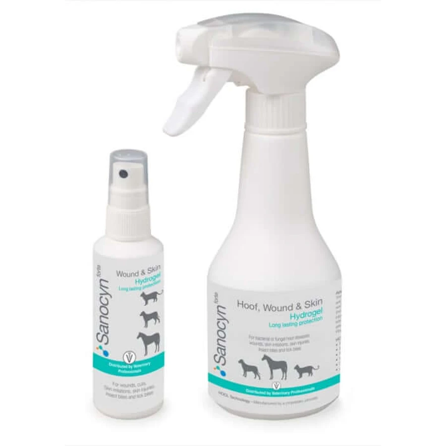 Sanocyn wounds and skin lesions hydrogel for dogs and cats 75ml
