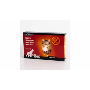 Fiprex para gatos - 3 pipetas antiparasitarias