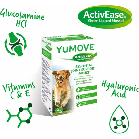YuMOVE Gelenkpflege für ausgewachsene Hunde 60tb