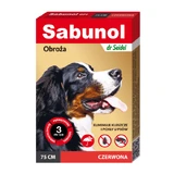 Dog collar , Sabunol GPI large size 25-50 kg Red , 75 cm