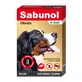 Sabunol GPI collar de perro de tamaño mediano 10-25 kg Negro , 50 cm
