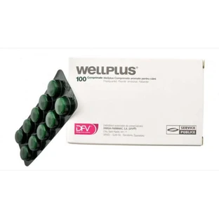 Antiparasitische Tabletten für Hunde - Wellplus - 10 Tabletten