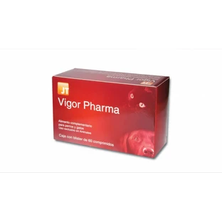 JT- VIGOR PHARMA para perros y gatos, 60 TABLETAS