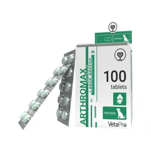 VETAPRO arthromax 100tab/cut joint and cartilage support for large breed dogs