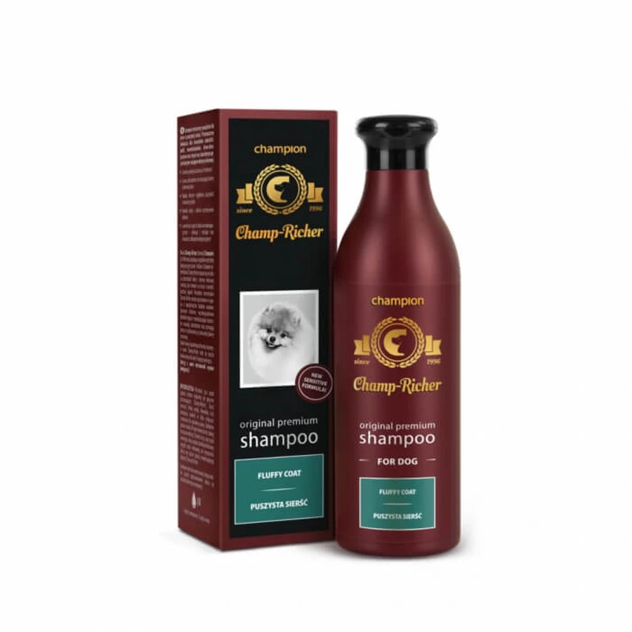 Champú CHAMP RICHER para perros con COAL COAT, 250 ml