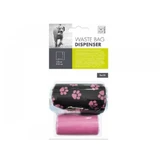 M-PETS Bolsas de Basura Textil Suave negro con rosa, 2 x 15 bolsas