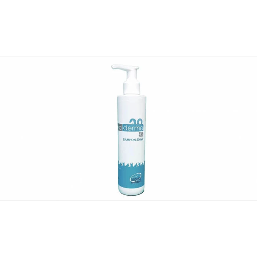 Hexaderma Shampooing à la chlorhexidine 4% pour chiens et chats, 200 ml