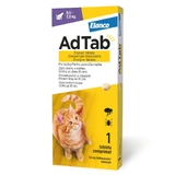 AdTab 12 mg compresse masticabili per gatti contro pulci e zecche (0,5-2 kg) - 1 compressa