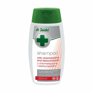 Dr SEIDEL Shampoo met chloorhexidine en ketoconazool, 220 ml