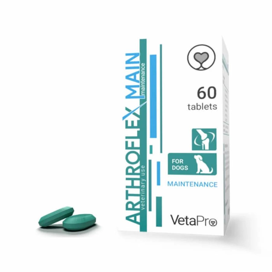 VETAPRO arthroflex-main phase 2 60tab/cut support joints and cartilage for dogs