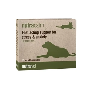 Nutracalm pour chiens et chats - 15 gélules
