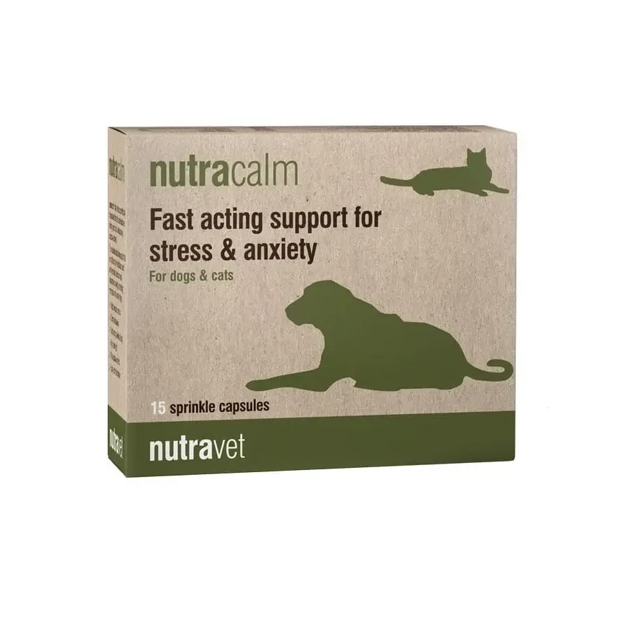 Nutracalm pour chiens et chats - 15 gélules
