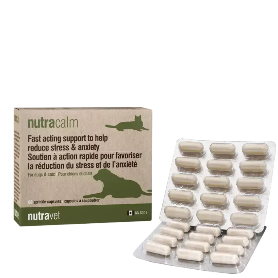 Nutracalm pour chiens et chats - 15 gélules