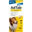 AdTab 900 mg chewable tablets for dogs against fleas and ticks (22-45 kg) - 1 tablet