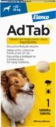 AdTab 900 mg kauwtabletten voor honden tegen vlooien en teken (22-45 kg) - 1 tablet