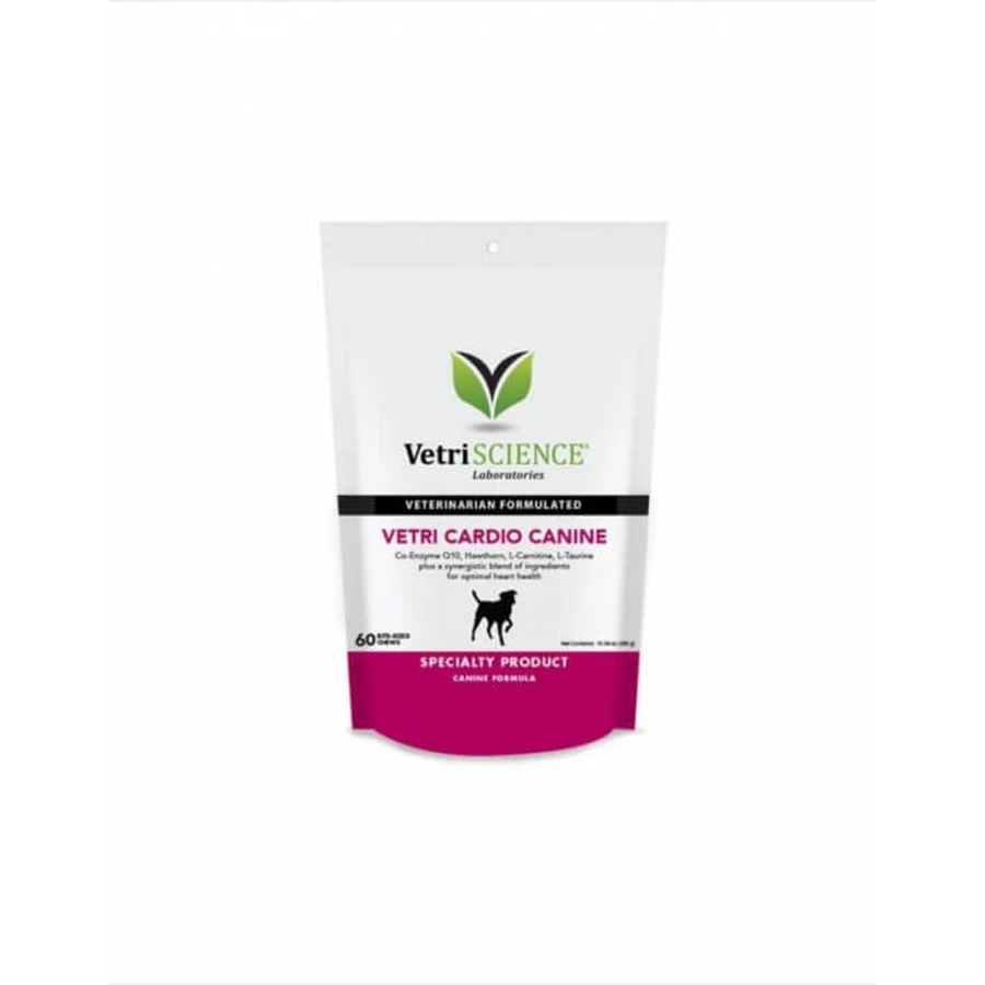 Vetri Cardio Canin Masticables, 60 comprimidos