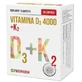 Vitamin D3 4000 IU and K2 150 µg, 30 capsules, Parapharm