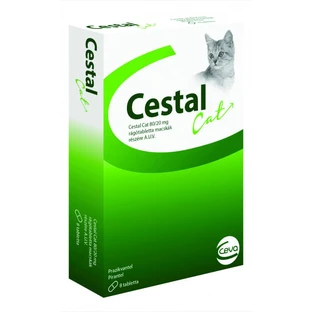 Cestal Sabor Gato para gatos - 4 comprimidos
