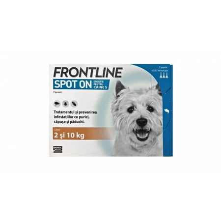 Frontline Spot On Caine S (2-10 kg) - 1 pipet Antiparasiticum (fipronil)