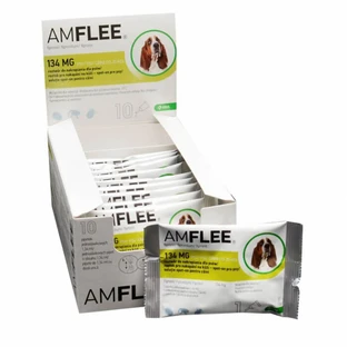 AMFLEE 134 mg solución spot-on para perros de 10-20 kg - 1 pipeta