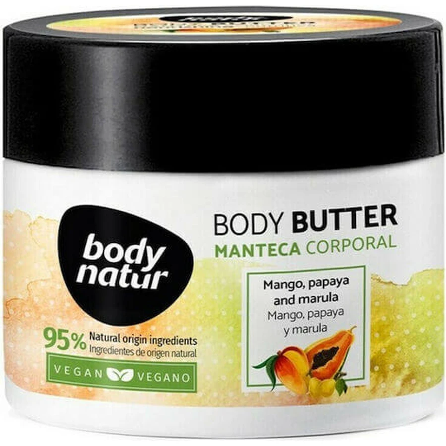 Body Natur Mango & Papaya Butter hidratant pentru corp pentru toate tipurile de piele 200ml