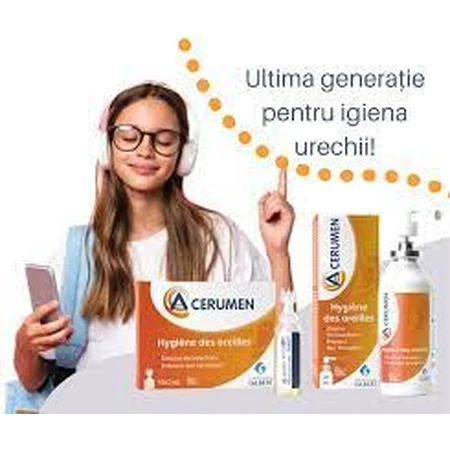 Spray para la higiene del oído, A-Cerumen, 40 ml, Gilbert