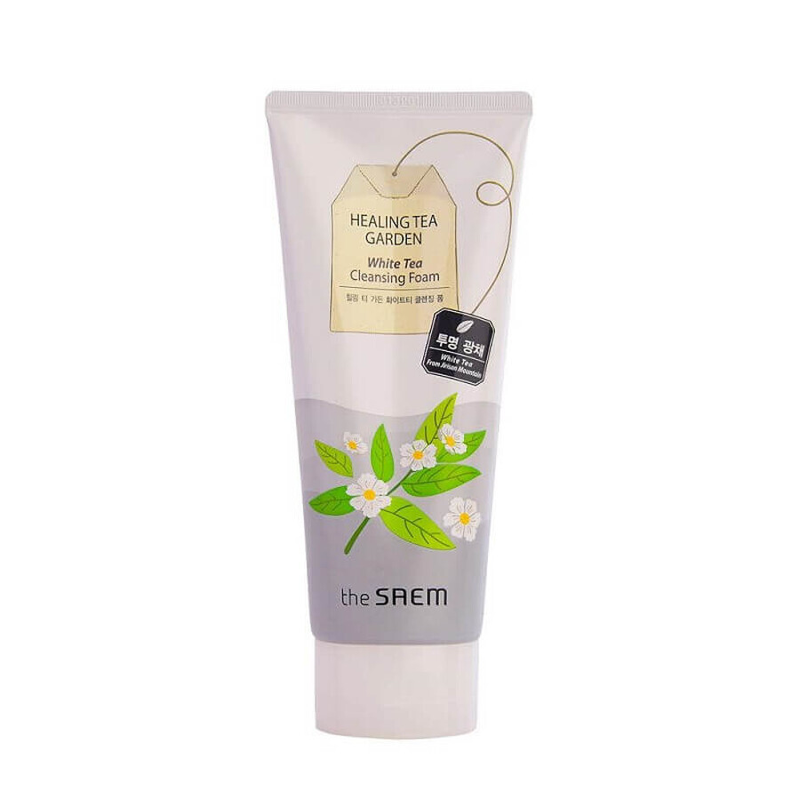 Comprar Espuma limpiadora facial Healing Tea Garden con extracto de té blanco, 150 ml, The Saem Espuma limpiadora facial Healing Tea Garden con extracto de té blanco, 150 ml, The Saem