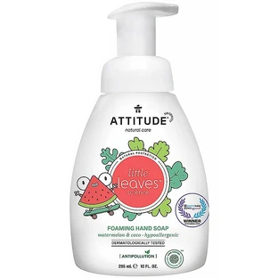 Espuma de manos con sandía y coco, 295 ml, BabyLeaves, Attitude