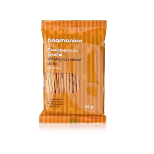 Barritas de harina integral ecológica, 50 gr, Harmonica