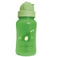Flasche mit Silikonstrohhalm Gr&#252;n, 300 ml, Green Sprouts