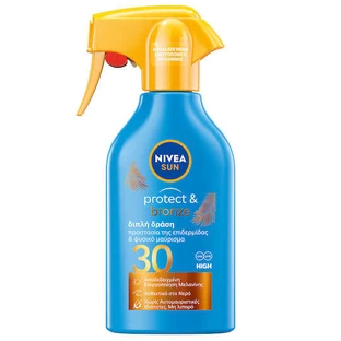 Nivea Protect & Bronze Sunscreen Body Lotion SPF30 Spray 270ml