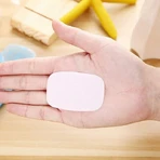 Mini-Seife Einweg-Papier-Seife Flippy Portable Flippy Box Geeignet für Reisende 20 Stück Orange
