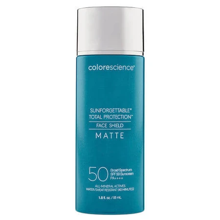Colorescience Sunforgettable Sunforgettable Total Protection Face Shield Matte Mineral Face Cream Water Resistant SPF50 55ml