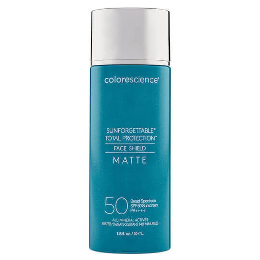 Colorescience Sunforgettable Sunforgettable Total Protection Face Shield Matte Mineral Face Cream Water Resistant SPF50 55ml
