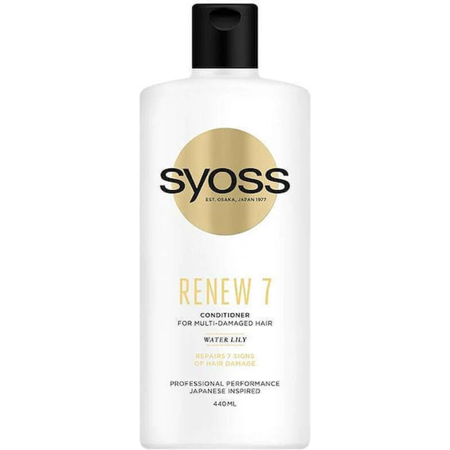 Syoss Renew 7 Acondicionador Reconstructor/Nutritivo para todo tipo de cabellos 440ml