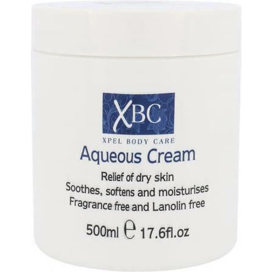 Xpel XBC Aqueous Moisturizing Body Cream for Dry Skin 500ml