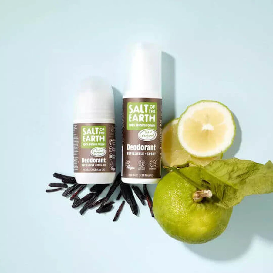 Salt of the Earth Salt Earth Natural Roll-On Deodorant