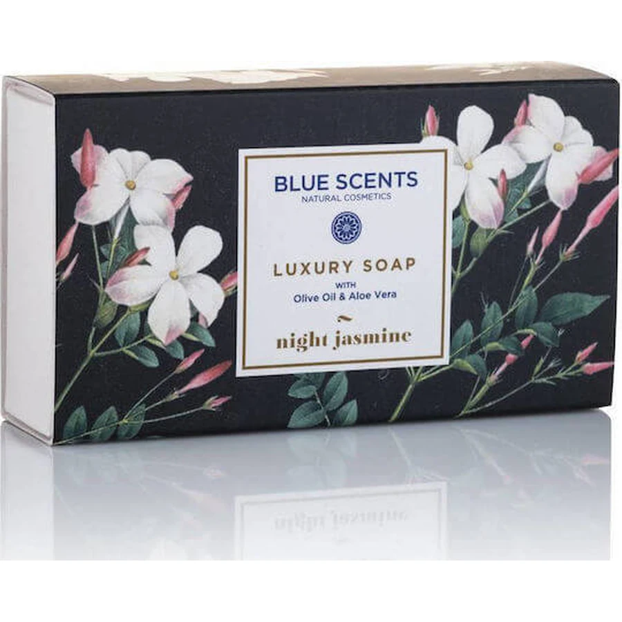 Blauwe Geuren Luxe Zeep Nacht Jasmijn Bodyzeep Bar 150gr