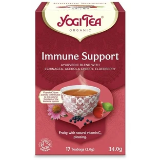 Tisane ayurvédique biologique Soutien immunitaire, 17 sachets, Yogi Tea