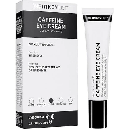 The Inkey List Cafeïne Oogcrème tegen donkere kringen 15ml