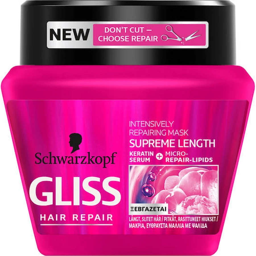 Schwarzkopf Gliss Supreme Length Hair Repair Hair Mask 300ml