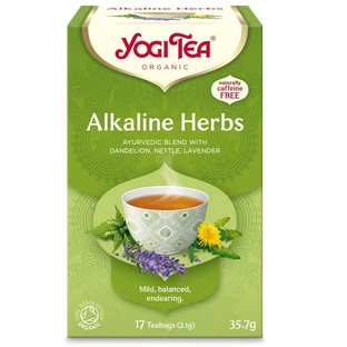 Infusión alcalina ecológica, 17 bolsitas, Yogi Tea