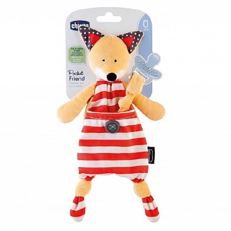 Winkel op Fopspeenhouder 3 in 1, Pocket Friend, Fox, 0801310, Chicco Fopspeenhouder 3 in 1, Pocket Friend, Fox, 0801310, Chicco