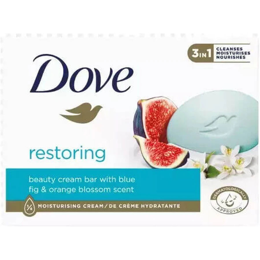 Dove Jabón Corporal Restaurador Suavidad y Azahar 90gr