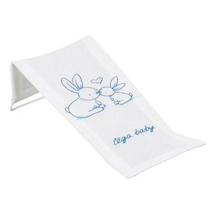 Soporte textil para bañera de conejo, blanco, Tega baby