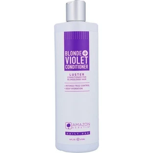 Amazon Keratine Blond + Violet Reconstructie/Voedende Conditioner voor Alle Haartypen 473ml