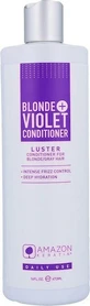 Amazon Keratin Blonde + Violet Reconstruction/Nourishing Conditioner for All Hair Types 473ml