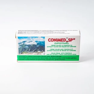 Supositorio Conimed SP, 10x1,5 g, Planta Elzin