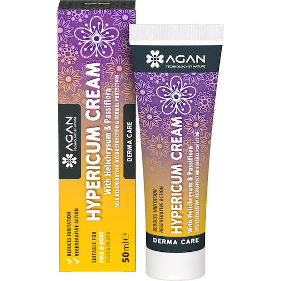 Agan Hypericum Hypericum Βalsamohorto with Helichrysum & Passionflower Cream 50ml